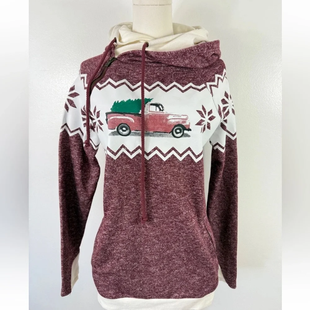 NWT Amersand Ave holiday sweatshirt - Picture 1 of 8